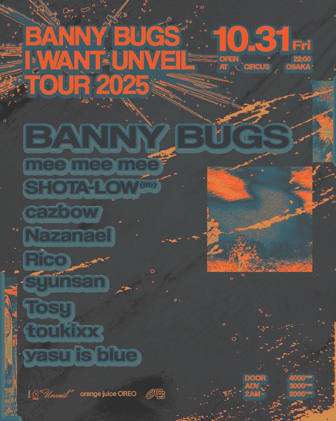 BANNY BUGS “I WANT UNVEIL TOUR 2025″