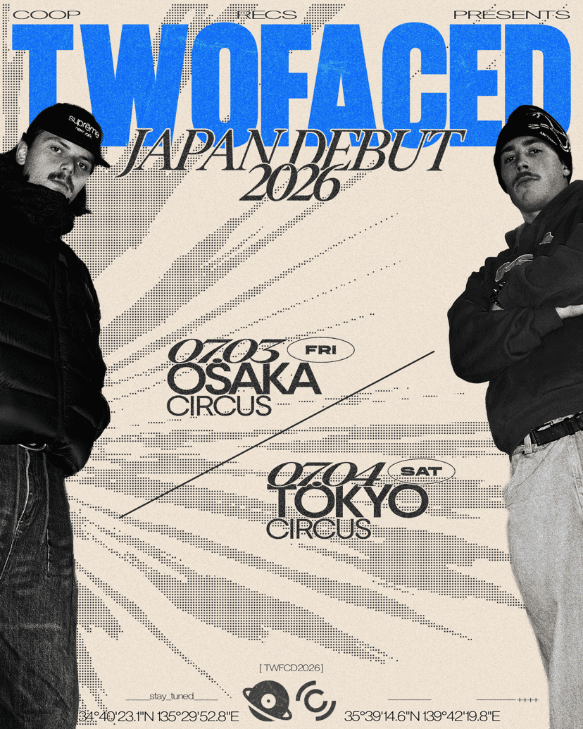 07.03(FRI)-TWOFACED OSAKA DEBUT-