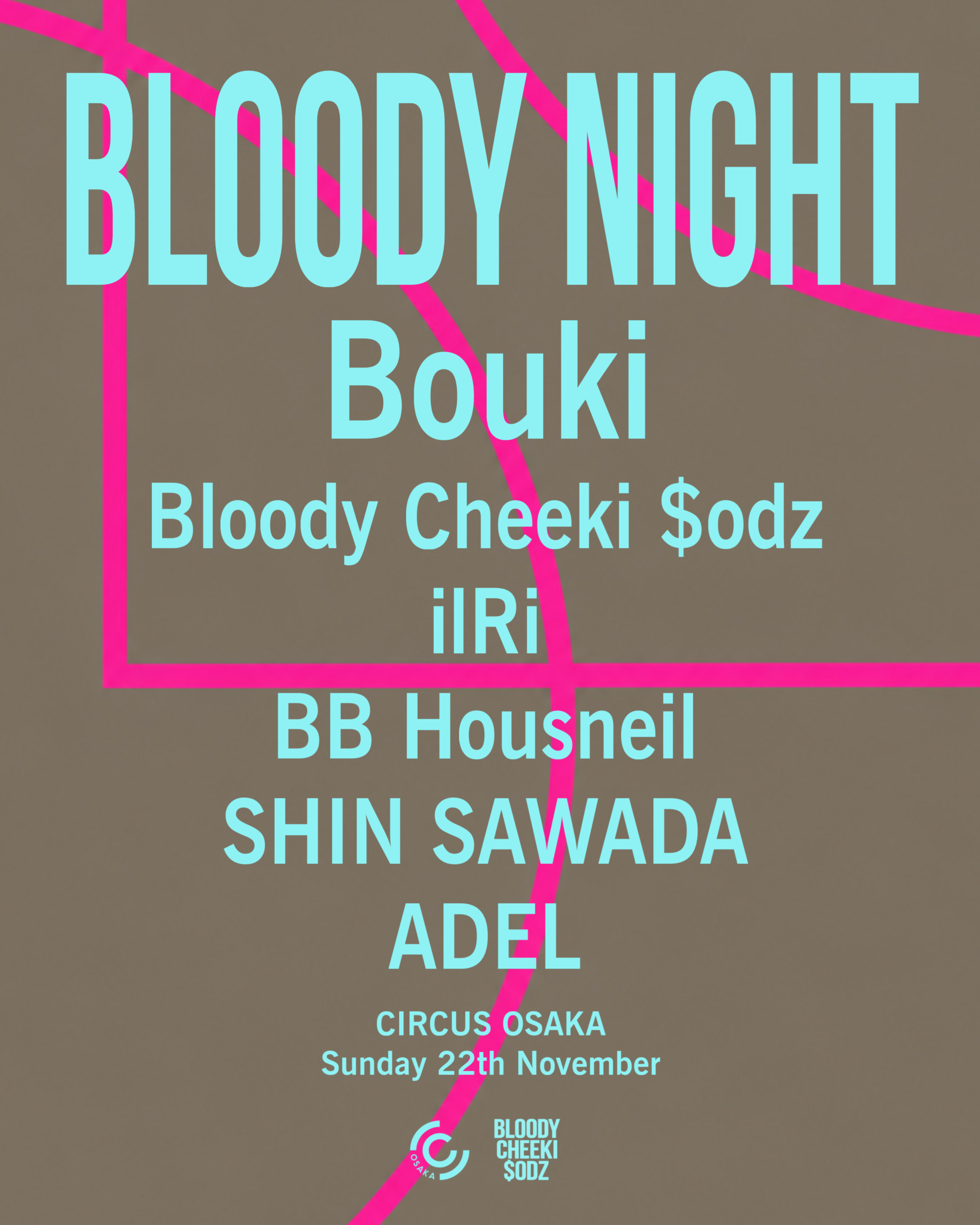 11/22(SUN) BLOODY NIGHT